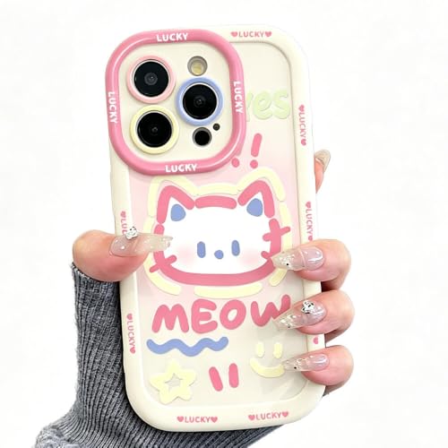 LUCKCOF �P�[�X For iPhone 16 Plus ���� �L ���� ���� �؍� TPU�J�o�[ �Ռ��z�� �����h�~ �A�C�t�H�� 16 Plus ���p�X�}�z �P�[�X �J�o�[ ���^ �����X�}�z�P�[�X �����Y�ی� �X�����h�~ ���q�� �t�@�b�V�����N���G
