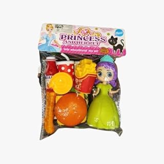 مجموعة ألعاب تعليمية للأطفال من Next Store، تضم شخصية صغيرة وحيوان أليف ووجبة مصغرة، ألوان زاهية وتصميم جذاب لتنمية الخيال واللعب التظاهري