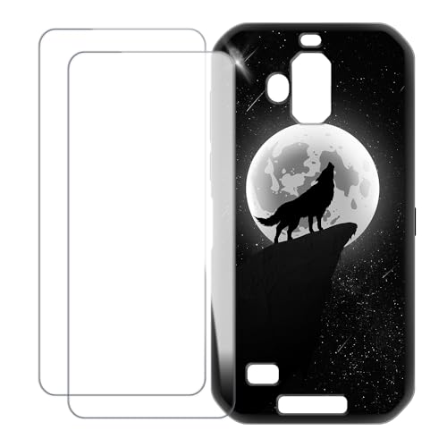 UOGNADGD Blackview BV9600 Pro �Ƃ̌݊������� �J�X�^���J���t���P�[�X�{�����K���X�ی�t�B����2���t�� ? �Ռ��z�������h�~ (�T 4)