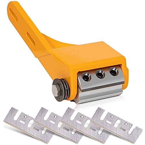 GOPRIMENOW Log Wizard Debarking Tool Chainsaw Debarker & Bark Removal Tool Faster Than a Draw Knife Drawknife Alternative for Log Peeling Tree Bark Stripping & Timber Framing Fits 16 Bar