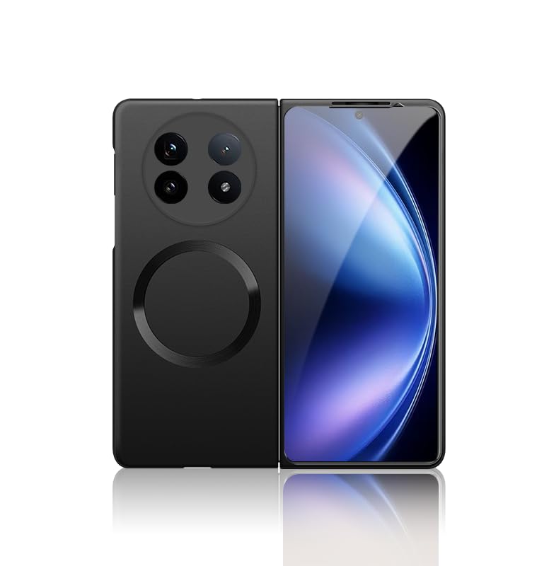 Coque ultra fine Vivo X Fold 5 de protection rigide premium noire