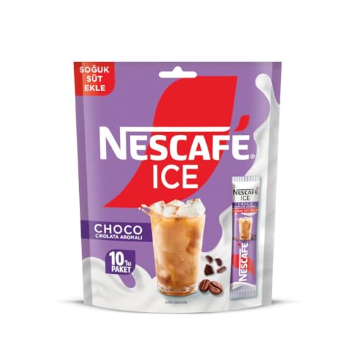 NESCAFÉ Milky Ice Choco Çikolata Aromalı 120'li Paket 12 x…