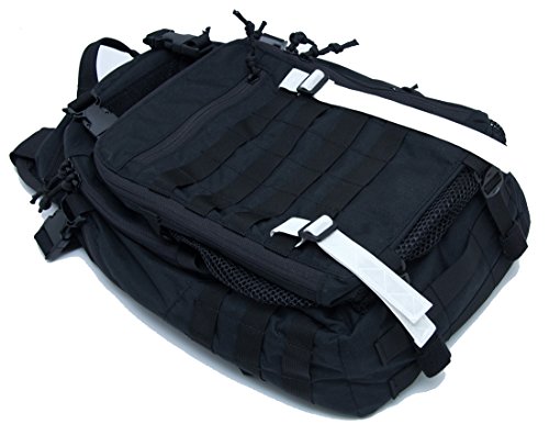 Empire Tactical Reflector Straps 3m Scotchlite Reflective High-gloss Bikers Motorcycle Military Pals Webbing Vinyl