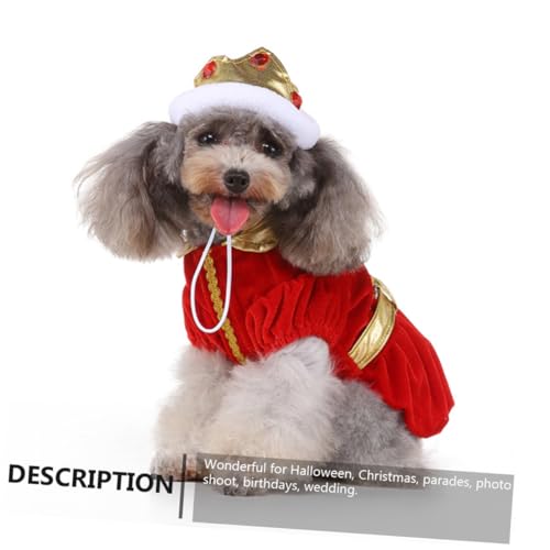 Disfraz para perro y gato Halloween Happyyami, talla L miniatura 5