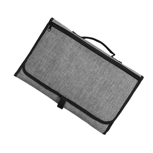 Totority シーベビーおむマット 防水 おむ替えマット 携帯用 折りたたみ 軽量 多機能 収納バッグ付き 別包装 グレー