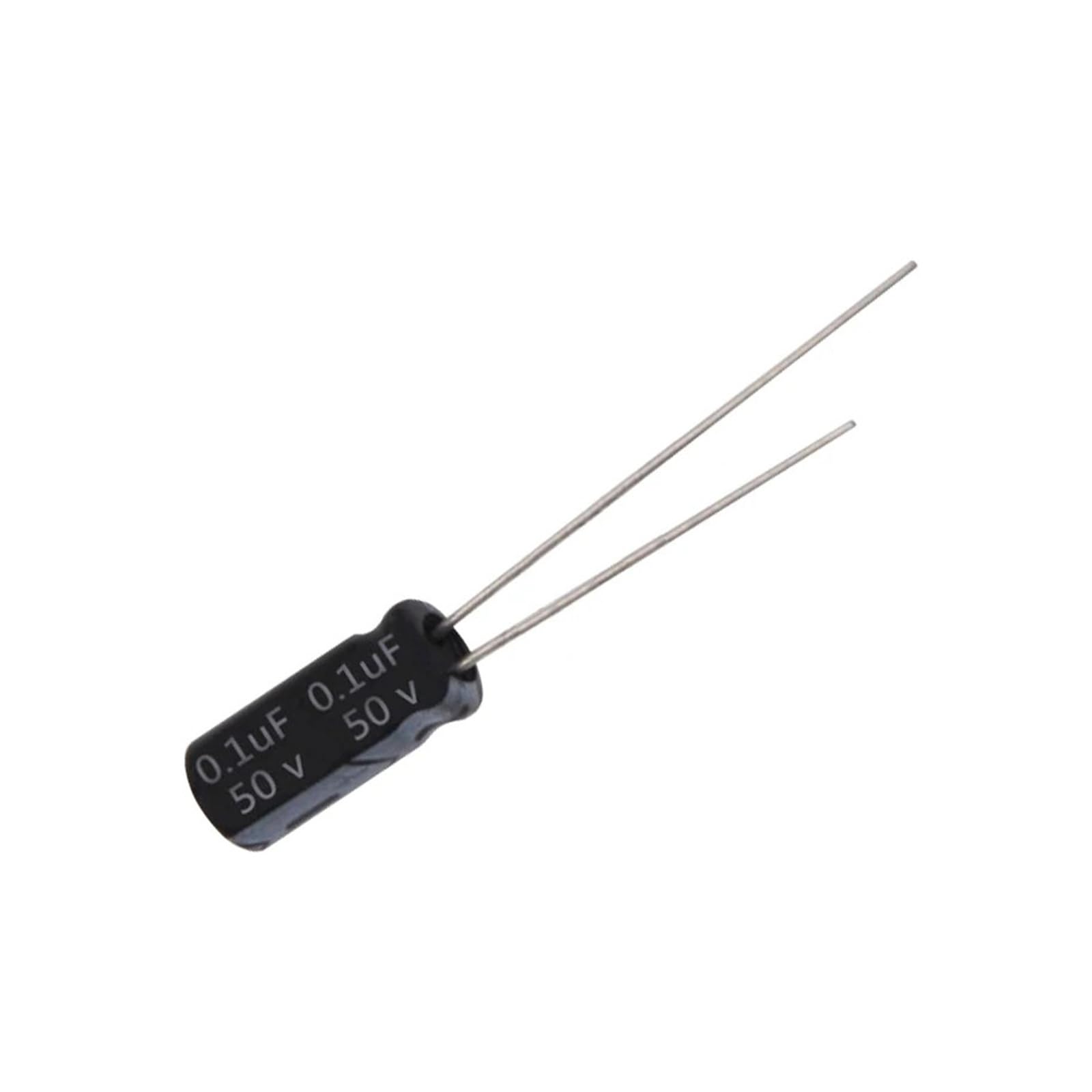 Condensateur 50v 0.1uf 4x7mm composant électronique radial en aluminium pour réparation lot de 50