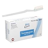 Dynarex Toothbrushes, Adult 30 Tuft, Ivory, 144-Count