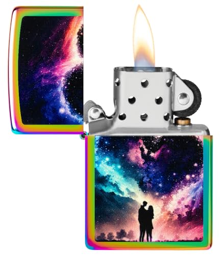 Encendedor de bolsillo Zippo multicolor miniatura 3
