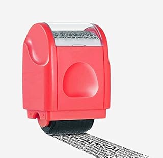 WAFJAMF Guard Your ID Identity Protection Security Prevention Stamp ID Theft Roller Stamp(Light Green)