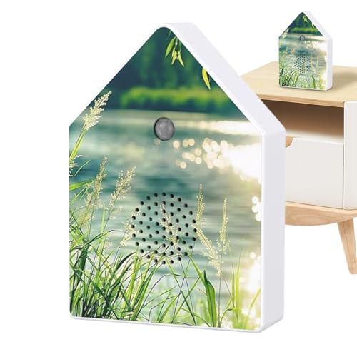 Caja de música para pájaros cantores que elimina el estrés en el salón y zonas de spa