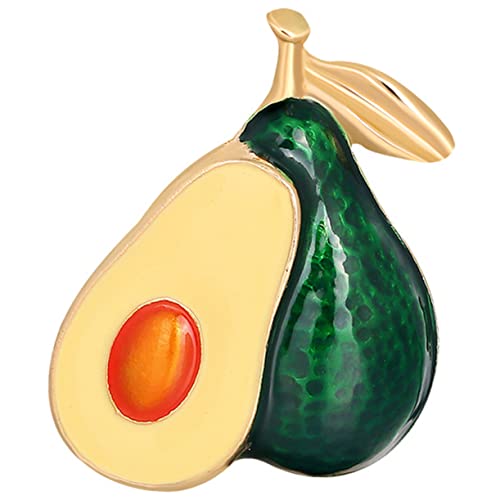 Broche avocat vêtement idée cadeau anniversaire originale pour femme tendance