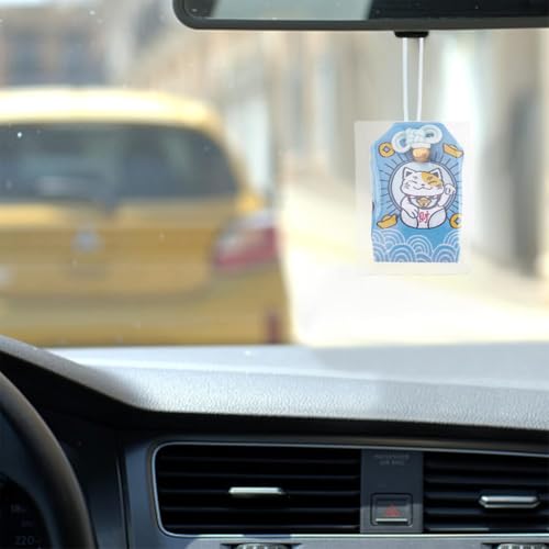 WEBEEDY 8 Pcs Japonais Omamori Amulette Suspendus Sachet Charmes Bénédiction Sac Home Decor Accessoires Suspendus Fortune Sac pour Le Bonheur, Bonne Chance Richesse Retour à L'éCole – vue 3
