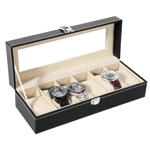 6-Slot Watch Display Box