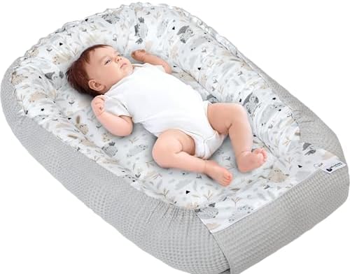 Medi Partners Newborn Baby Nest Crib Reducer – 100 x 60 x 15 Port...