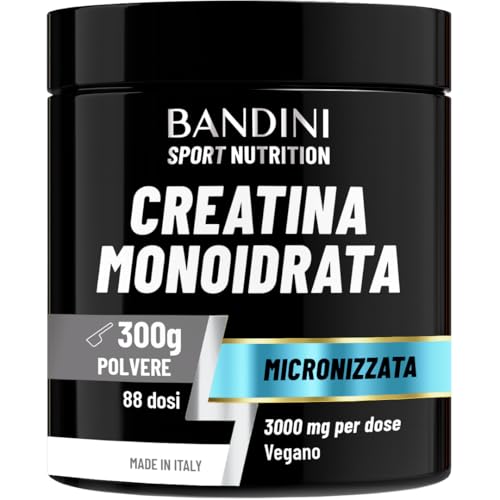Bandini® Creatina Monoidrata in Polvere Pura al 100% - Integratore