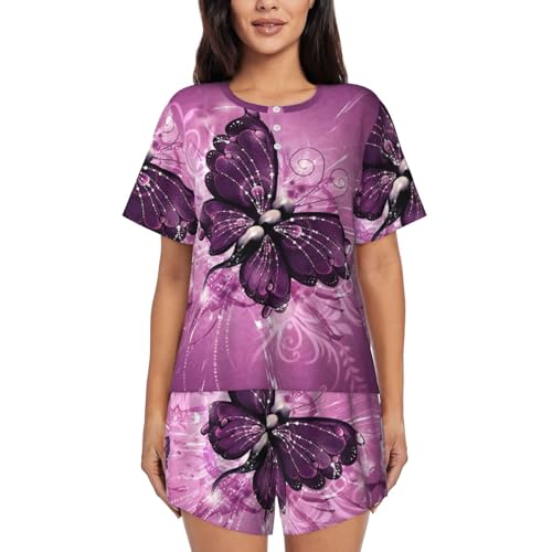 Pyjama 2 pièces pour femme manches courtes idéal pour vos moments de détente et matinées cocooning