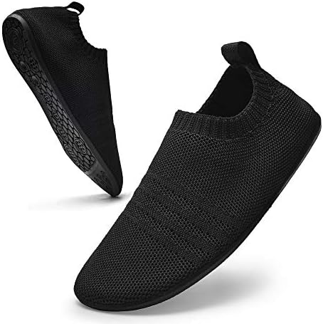 Sosenfer Hausschuhe Damen Herren Leichte hüttenschuhe rutschfest Flache Pantoffeln Home Cozy Slippers Unisex