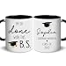 Personalized Graduation Gifts for Medical Students, I'm So Done With This B.S Funny Doctor Mugs, Custom Name & School New Dr Gifts For Son Daughter, Birthday Appreciation Thank You Gifts for Women Men