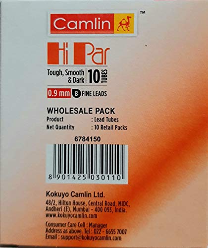 Image of Camlin Kokuyo Klick Mechanical Pencil 0.9 Mm, Ink black