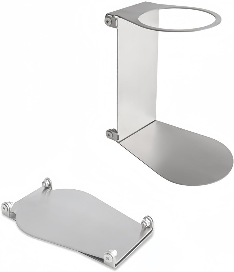 Foldable Coffee Drip Holder Manual Brewer Holder for V60, Folds Flat for Easy Storage, Stable Non-Slip Base for Spill-Free Brewing