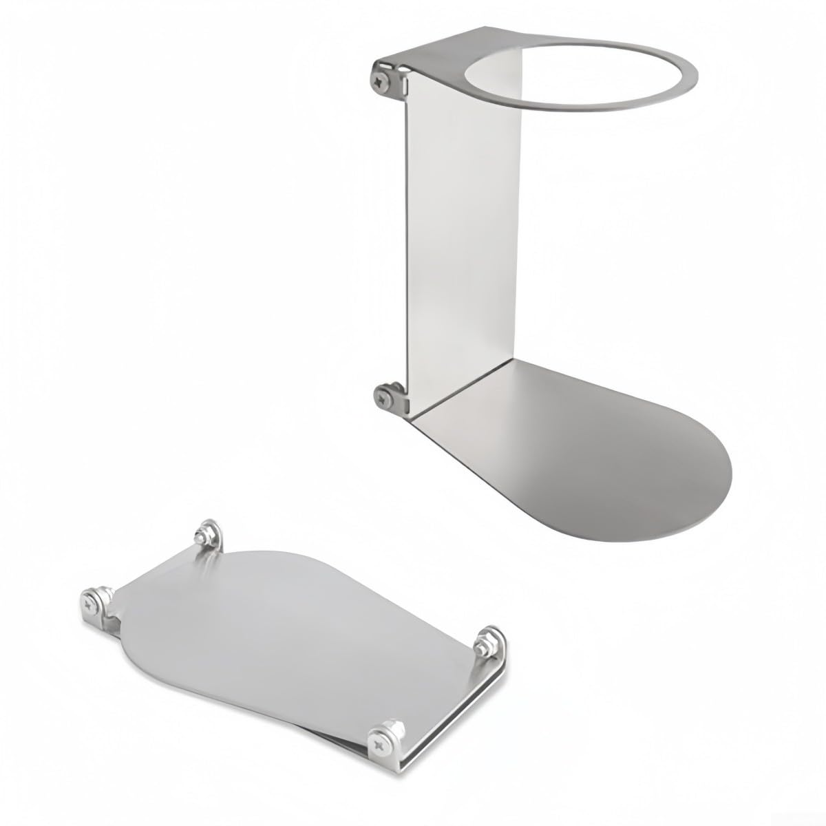 Foldable Coffee Drip Holder Manual Brewer Holder for V60, Folds Flat for Easy Storage, Stable Non-Slip Base for Spill-Free Brewing