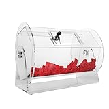 GSE Games & Sports Expert Acrylic Raffle Drum, Professional Raffle Spinning Cage for Tickets, Balls, Holds 5,000 Tickets (Small, Medium, Large Available)