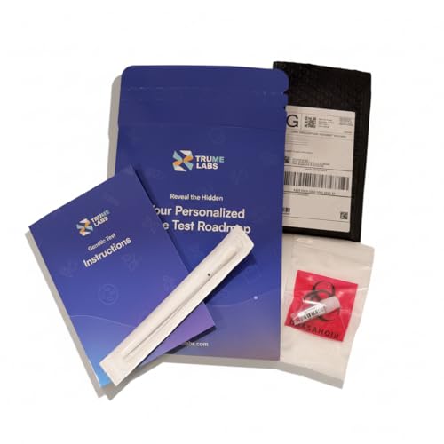 TruMe Labs MTHFR Gene Test Kit | Folate Metabolism DNA Test | Methylation Pathway Analysis | At-Home Saliva Collection | Personalized Wellness Report | Results in 1–2 Weeks