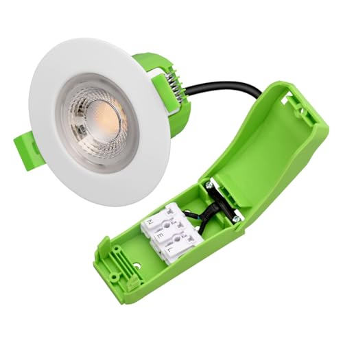 nxt gen NovaLite 6-Pack 6W Fire Rated LED Downlights | Tri-Colour CCT | IP65 Dimmable Ceiling Spotlights | White | 30/60/90 min Fire Rated | Bathroom & Kitchen Lighting - Cosy Home Interiors nxt gen NovaLite 6-Pack 6W Fire Rated LED Downlights | Tri-Colour CCT | IP65 Dimmable Ceiling Spotlights | White | 30/60/90 min Fire Rated | Bathroom & Kitchen Lighting - Image 6