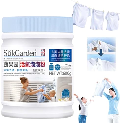 Active Oxygen Descaling Bubble Powder | 64 Loads (1.33 lb) ...