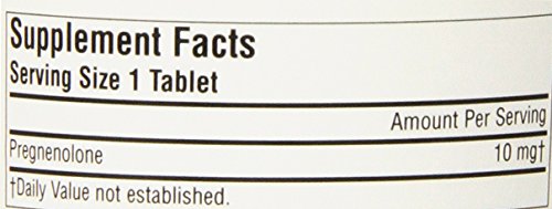 Source Naturals Pregnenolone 10Mg Cherry Flavor Supplement - 120 Lozenges #TOP6