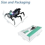 Freenove Robot Ant Kit (Compatible with Arduino IDE), Dot Matrix Expressions, Obstacle Avoidance, Wireless Control App, Ultrasonic Sensor Servo