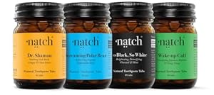 Natch Zahnpasta Tabletten 4er Set