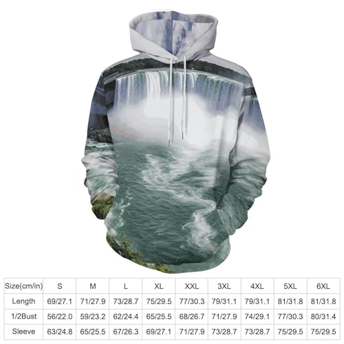 Oversize Hoodies For Men Niagara Falls Women Sweatshirts Fashion Pullover Hoodies2