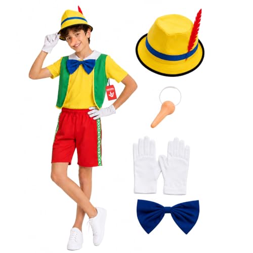 Fun Shack-Fnk3585 World Book Day Movie Character Costume da Giornata Mondi Ragazzi, Cartoni Animati, Giallo, S, FNK3585S-US