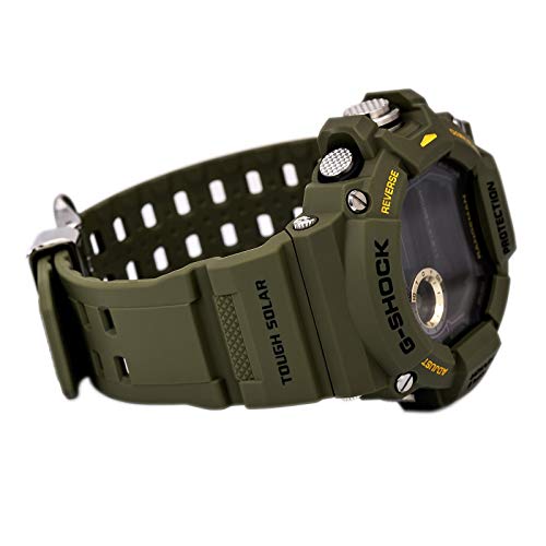 Casio Rangeman Gw9400-3 As Mb6 Twin Sensor Wristwatch #TOP4