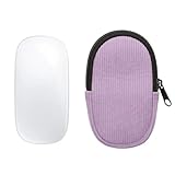 Polyvalent: Le sac peut bien sûr être utilisé non seulement pour ta souris, mais aussi pour d'autres accessoires. Le sac en velours côtelé a les dimensions intérieures de 11 x 6 cm.