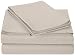 AmazonBasics Lightweight 200 Thread Count Sheet Set - Queen, Graphite
