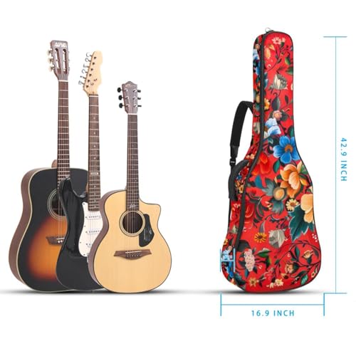 Housse universelle pour guitare acoustique multicolore