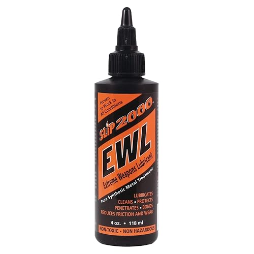 SLIP 2000 EWL CLP Gun Lube - Extreme Weapons Lubricant Synthetic Gun CLP Cleaner - 4 oz Squeeze Bottle