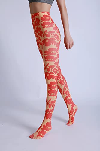 Image of Sahabowi Women Tights, Sheer High Waist Pantyhose, Vintage Control Top Stockings, Siwa 4