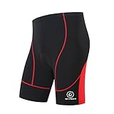 WINSEN Men's Cycling Shorts 3D Padded, Mountain Bike Shorts with Pockets Biking Clothes (XXL, Cycling)