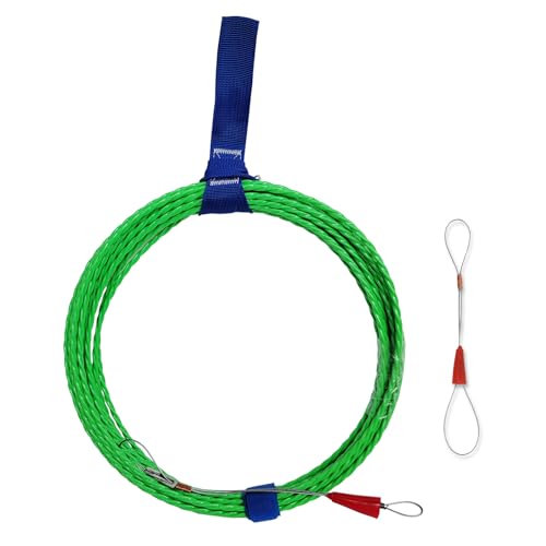 YANBORUI 32FT Professional Flexible Wire Rodding Guide Kit for Electrical Wiring Installation 【 10M*4.5mm】