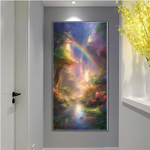Diamond Painting Enfant et adulte pour décorer le salon en famille 50x100cm