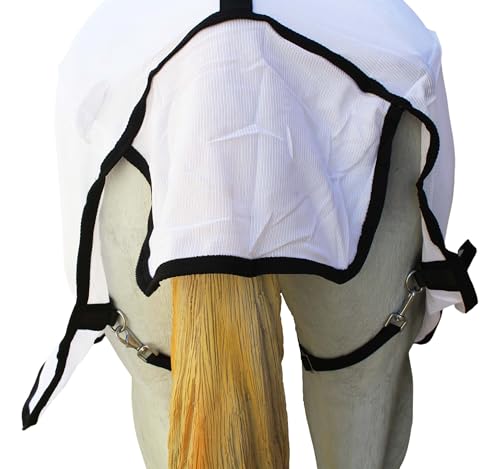 Image of Challenger Challenger Horse Mesh Airflow Summer Fly Sheet Scrim Sheet White 7322