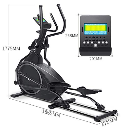 Image of Control Elliptical Machine, Cross Trainers Stepper Space Walker Indoor Exercise Bike Equipment Home Large Step Sports Ex