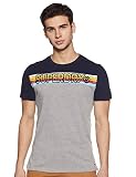 Superdry Herren T-Shirt Cali Stripe Embroidery Tee Marine (300) XXL