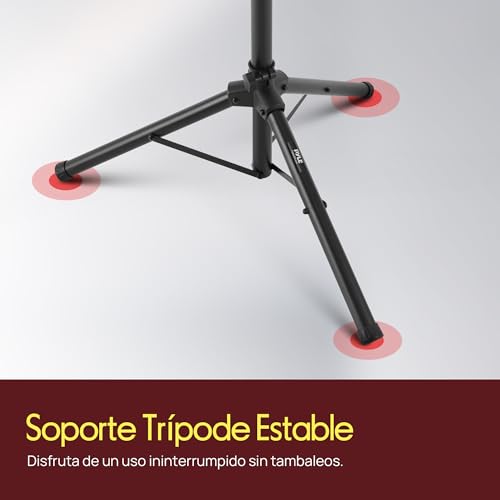 Miniatura 6 de Pyle Soporte Tripode Para Proyector, Ordenador Portatil, Laptop, Equipos De Dj, Universal, Altura Ajustable, Ideal Para Estudios Y Escenarios