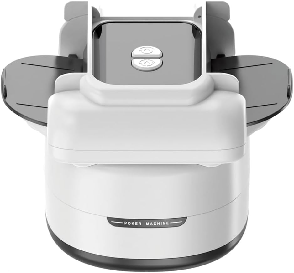 Automatic Pokers Card Shuffler Automatic Card Shuffler 1-4 Deck, Rechargeable Shuffler Machine for Poker Bridge Texas Hold'em Mahjong Cards Canasta