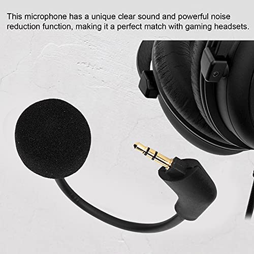 Ersatz-Spielmikrofon, Noise Cancelling-Gaming-Headset-Mikrofon-Ersatz, Kompatibel mit Kingston HyperX Cloud Core/HyperX Cloud II, Kopfhörer-Mikrofon-Zubehör - Image 5