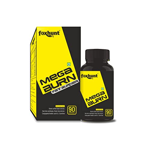 Fox Hunt Mega Burn Fat Burner & Weight Loss Products for Men and Women with Acetyl L Carnitine, Garcinia Cambogia, Green Coffee Beans Extract, Green Tea Extract, and CLA — 90 Capsules Fox Hunt Mega Burn Fat Burner & Weight Loss Products for Men and Women with Acetyl L Carnitine, Garcinia Cambogia, Green Coffee Beans Extract, Green Tea Extract, and CLA — 90 Capsules